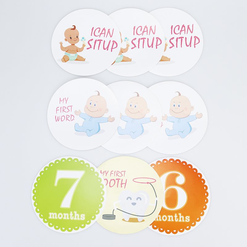 Wholesale Round Roll PET Label Custom Waterproof Self-adhesive Multi Layer Sticker Printing