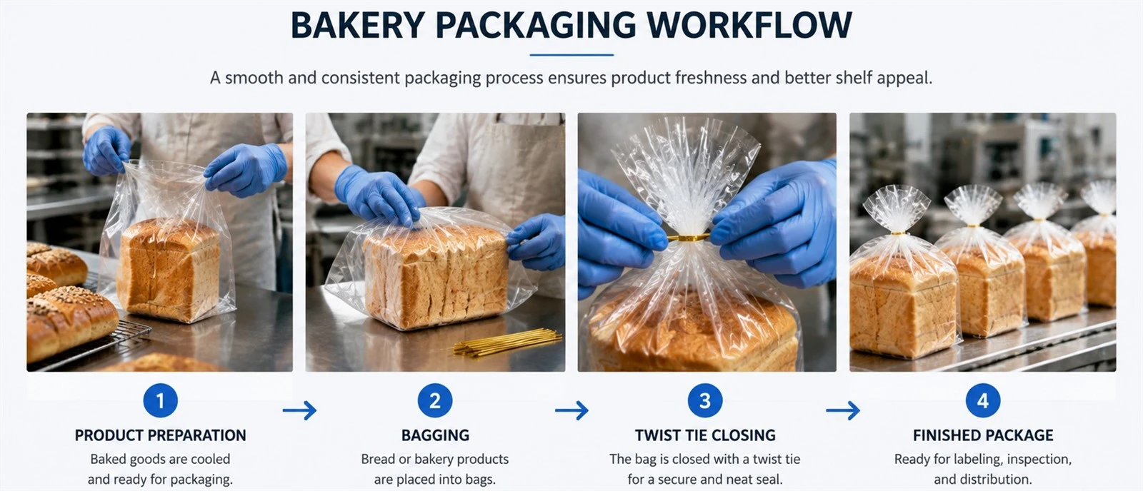 BAKERY PACKAGING WORKFLOW BAKERY PACKAGING WORKFLOW
