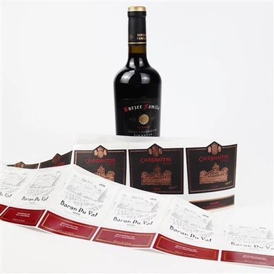 Custom Printed PVC / PE Static Cling Sticker Roll for Packaging & Labeling