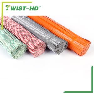 Plastic and Paper Pre-cut Twist Tie