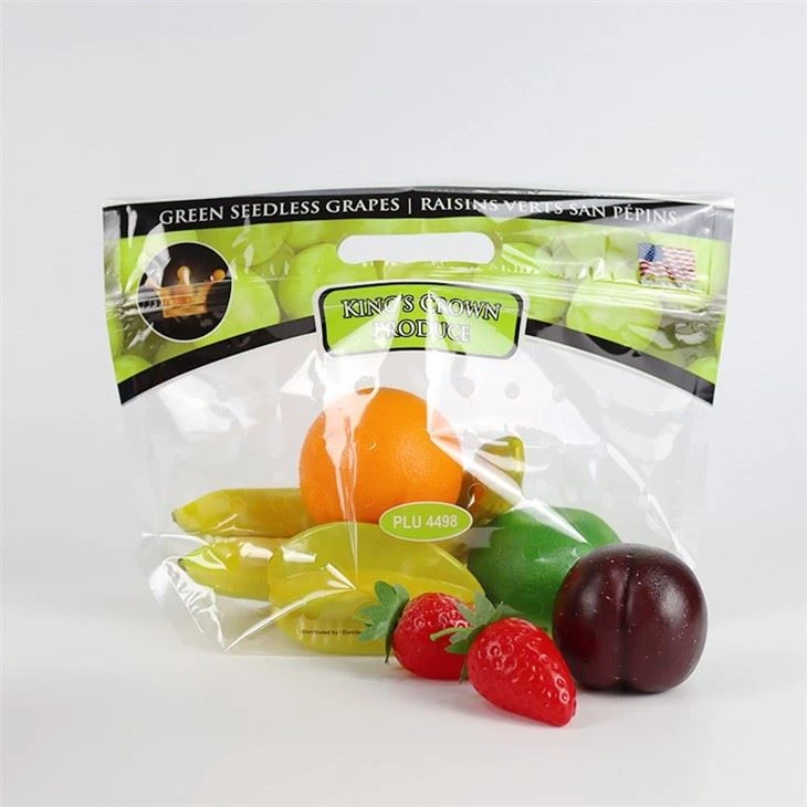 Customizable Transparent Fruit Self-sealing Bags