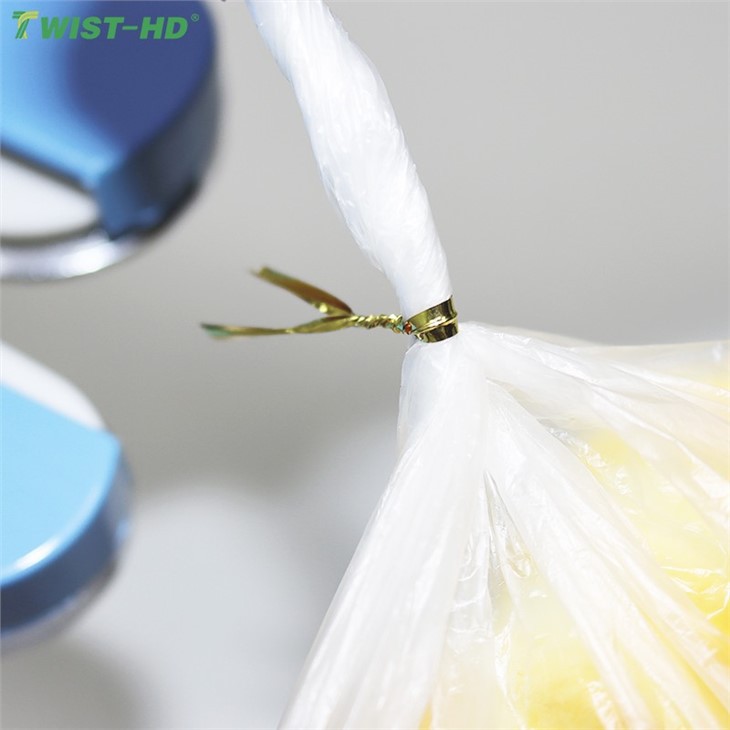 Metallic Spool Twist Tie Machine /twist Ties Dispenser For Plastic Bags