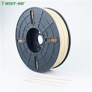 Paper Twist Tie Closing Spool Ties With Galvanized Iron Wire For Bags